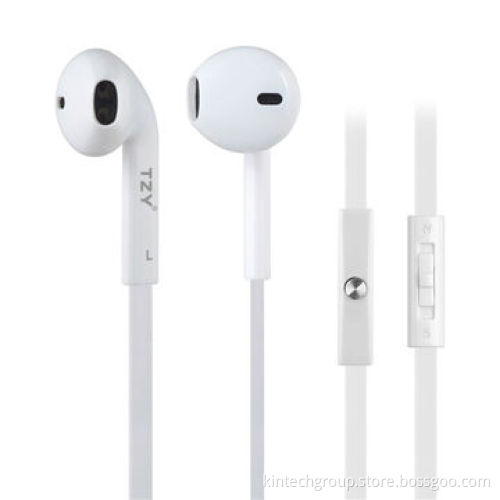 Wired earphones with handsfree for mobile phones compatible for iPhone/iPad/Samsung/HTC